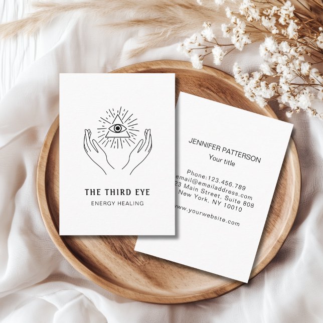 Energy Heiler Reiki Spirituell Business Card (Energy Heiler Reiki Spirituell Business Card)