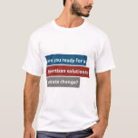 Energy Innovation Act Bipartisan Solution T-shirt at Zazzle