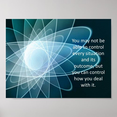 Energy Inspiration Quote Poster