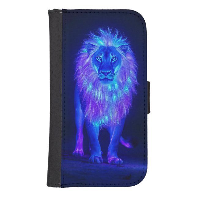 Energy Lion Cell Samsung Galaxy Wallet Case (Front)