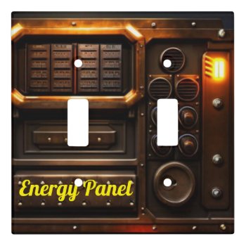 Energy Panel Light Switch Cover by GKDStore at Zazzle
