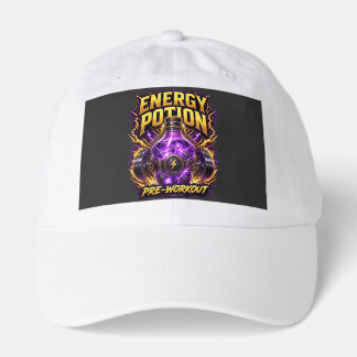 Energy Potion Pre-Workout Gaming Fitness Graphic Hat