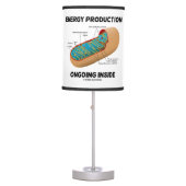 Energy Production Ongoing Inside Mitochondrion Table Lamp (Front)