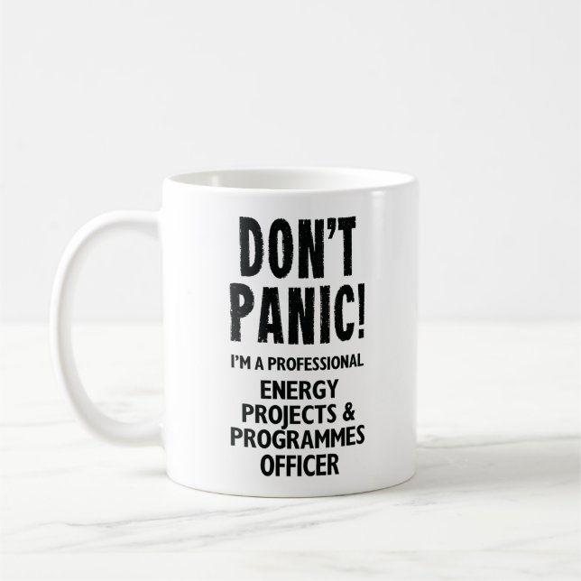 Energy Projects and Programmes Officer Coffee Mug (Left)