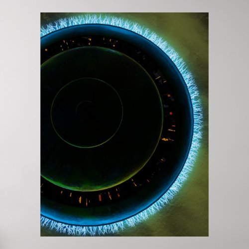 Energy Saucer Poster