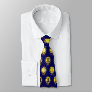 Energy Saver CFL Light Bulb Neck Tie
