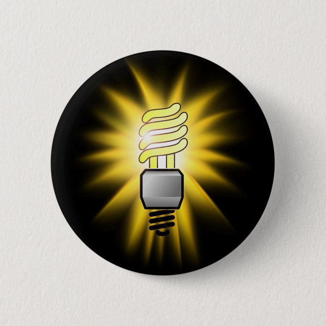 Energy Saver Light Bulb - A Bright Idea Button (Front)