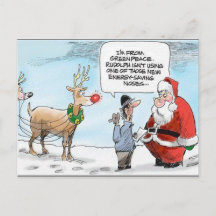 Rudolph Motion 3D Lenticular Postcard Tree Elf  Snowman CHRISTMAS Santa 