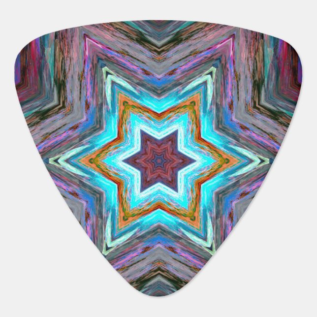 Energy Star Groverallman Guitar Pick (Front)