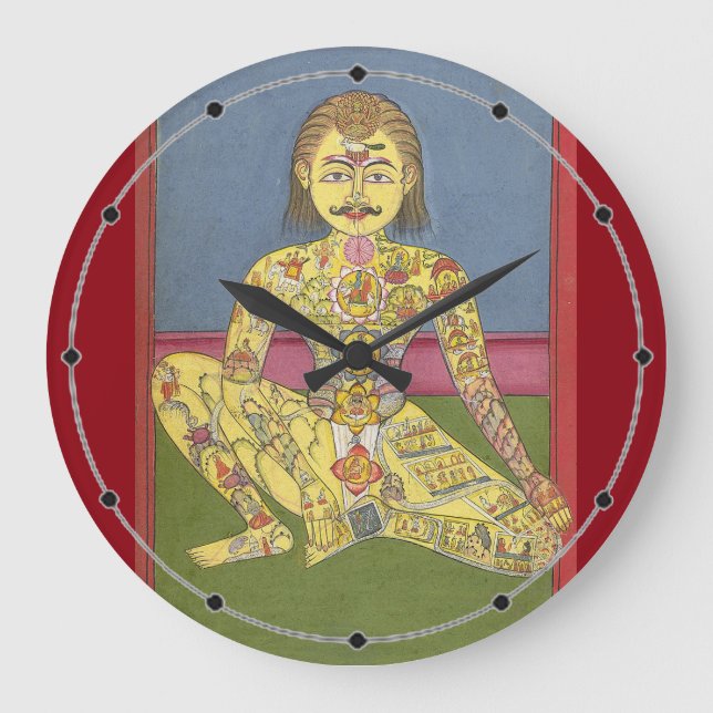 Energy Yoga clock (Front)