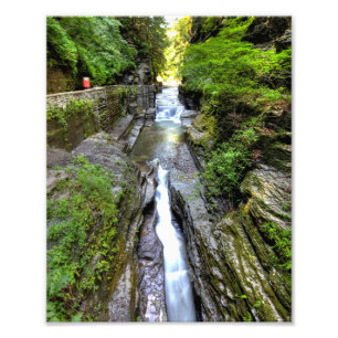 Enfield Glen, Robert Treman state park, New York Photo Print