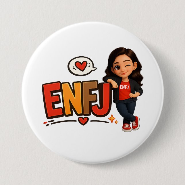ENFJ BUTTON (Front)