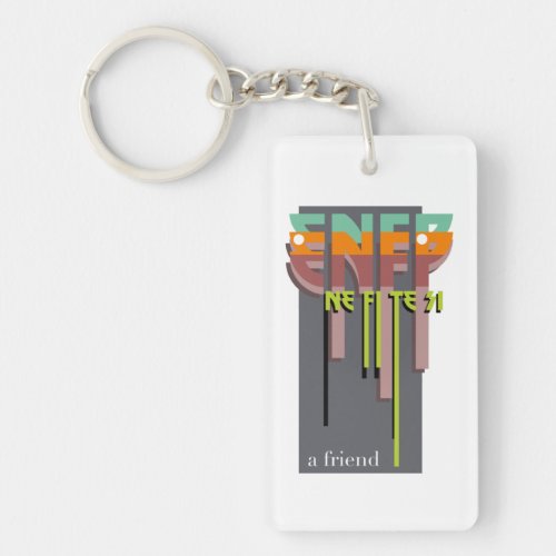 ENFP personality type MBTIs the champion and net Keychain