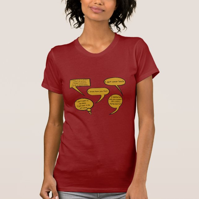 ENFP SPEECH BUBBLE T-Shirt (Front)
