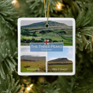 ENG003 DALES NATIONAL PARK, Yorkshire, Ceramic Ornament