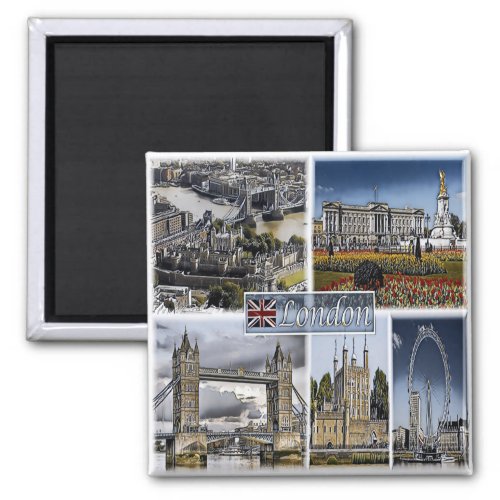 ENG015 LONDON England Europe Fridge Magnet