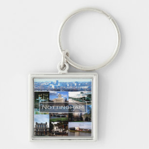 ENG021 NOTTINGHAM, England, Europe, Keychain