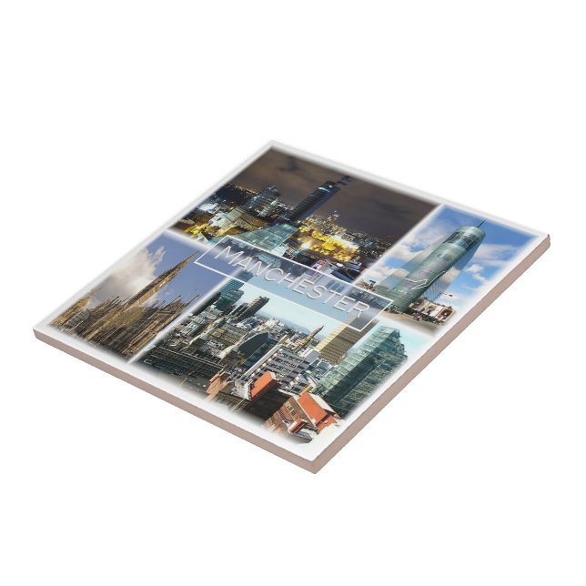 ENG023 MANCHESTER, England, Europe, Ceramic Tile (Side)