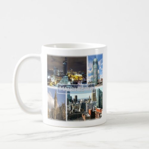 ENG023 MANCHESTER England Europe Coffee Mug