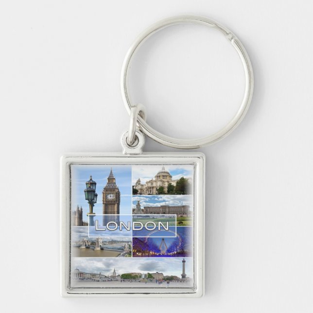 ENG025 LONDON, Big Ben, Westminster, Keychain (Front)
