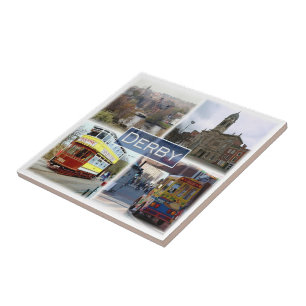 ENG033 DERBY, England, Europe, Fridge Ceramic Tile