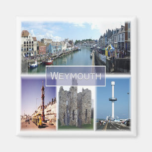 ENG036 WEYMOUTH, England, Europe, Fridge Magnet
