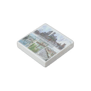 ENG047 NEWCASTLE, England, Europe, Stone Magnet