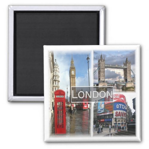 ENG048 LONDON England Europe Fridge Magnet
