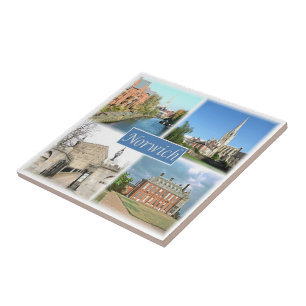 ENG054 NORWICH NORFOLK, England, Ceramic Tile