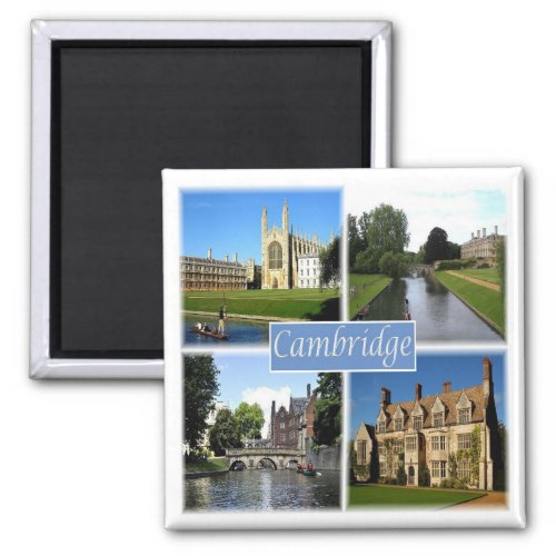 ENG058 CAMBRIDGE England Europe Fridge Magnet