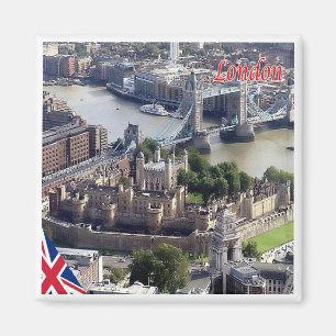 ENG064 LONDON Panorama, England, Fridge Magnet
