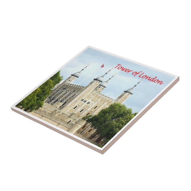 ENG079 TOWER OF LONDON, England, Ceramic Tile (Side)