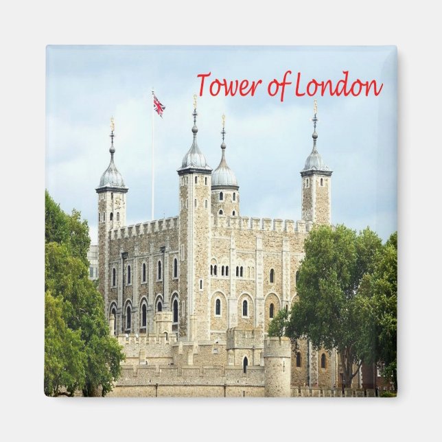 ENG079 TOWER OF LONDON, England, Fridge Magnet (Front)