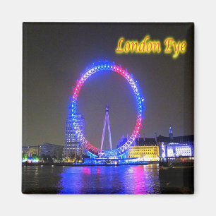ENG081 LONDON EYE, England, Europe, Fridge Magnet
