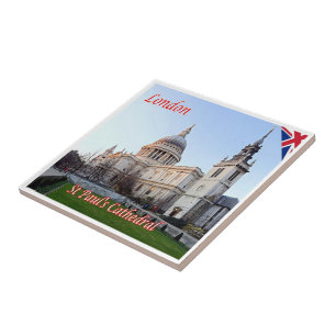 ENG083 LONDON SAINT PAUL CATHEDRAL, CERAMIC TILE
