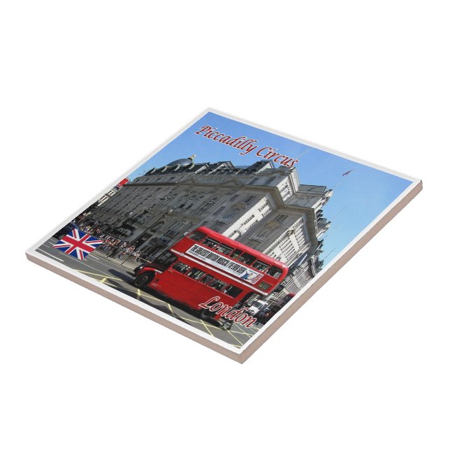 ENG085 LONDON PICCADILLY CIRCUS, CERAMIC TILE (Side)