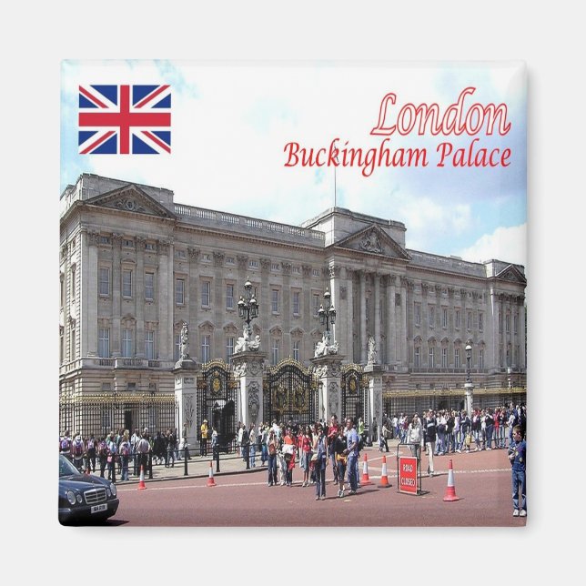 ENG091  LONDON BUCKINGHAM PALACE, Fridge Magnet (Front)