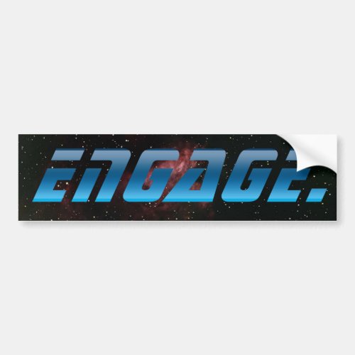 Engage Bumper Sticker