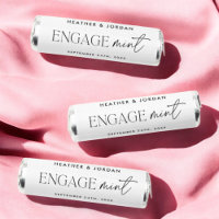 Engage Mint Engagement Party Favors Mints