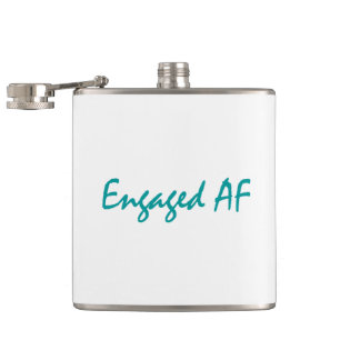 Engaged AF Hip Flask