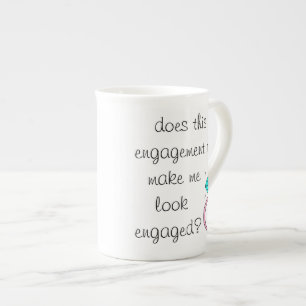 Engaged? Bone China Mug