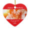 Engaged Christmas Photo Ornament
