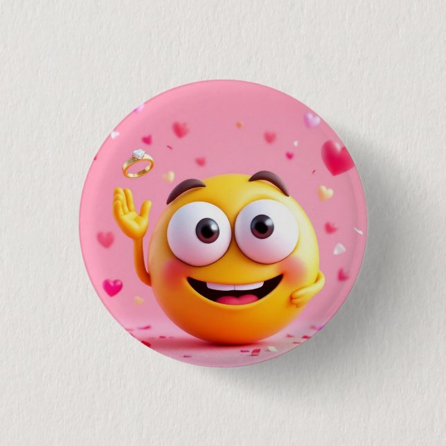 Engaged Emoji Button (Front)