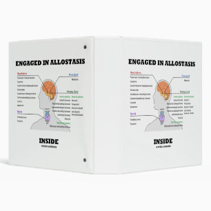 Engaged In Allostasis Inside Endocrine Hormones 3 Ring Binder