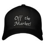 Engaged! Off The Market! Embroidered Baseball Hat at Zazzle