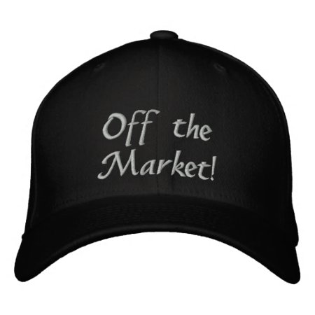 Engaged! Off The Market! Embroidered Baseball Hat
