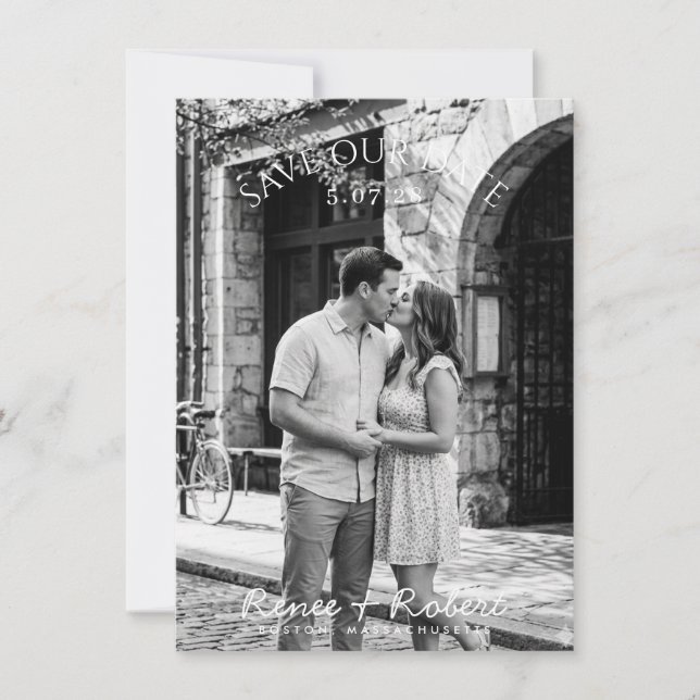 Engaged Save The Date (Front)