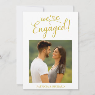Engagement Announcement And Save The Date