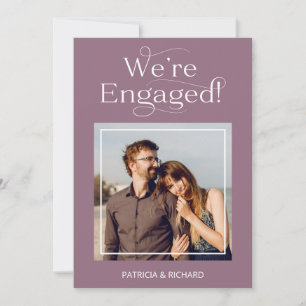 Engagement Announcement & Save The Date Photo