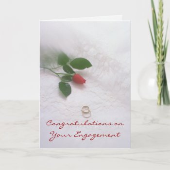 Engagement Card by itsyourwedding at Zazzle